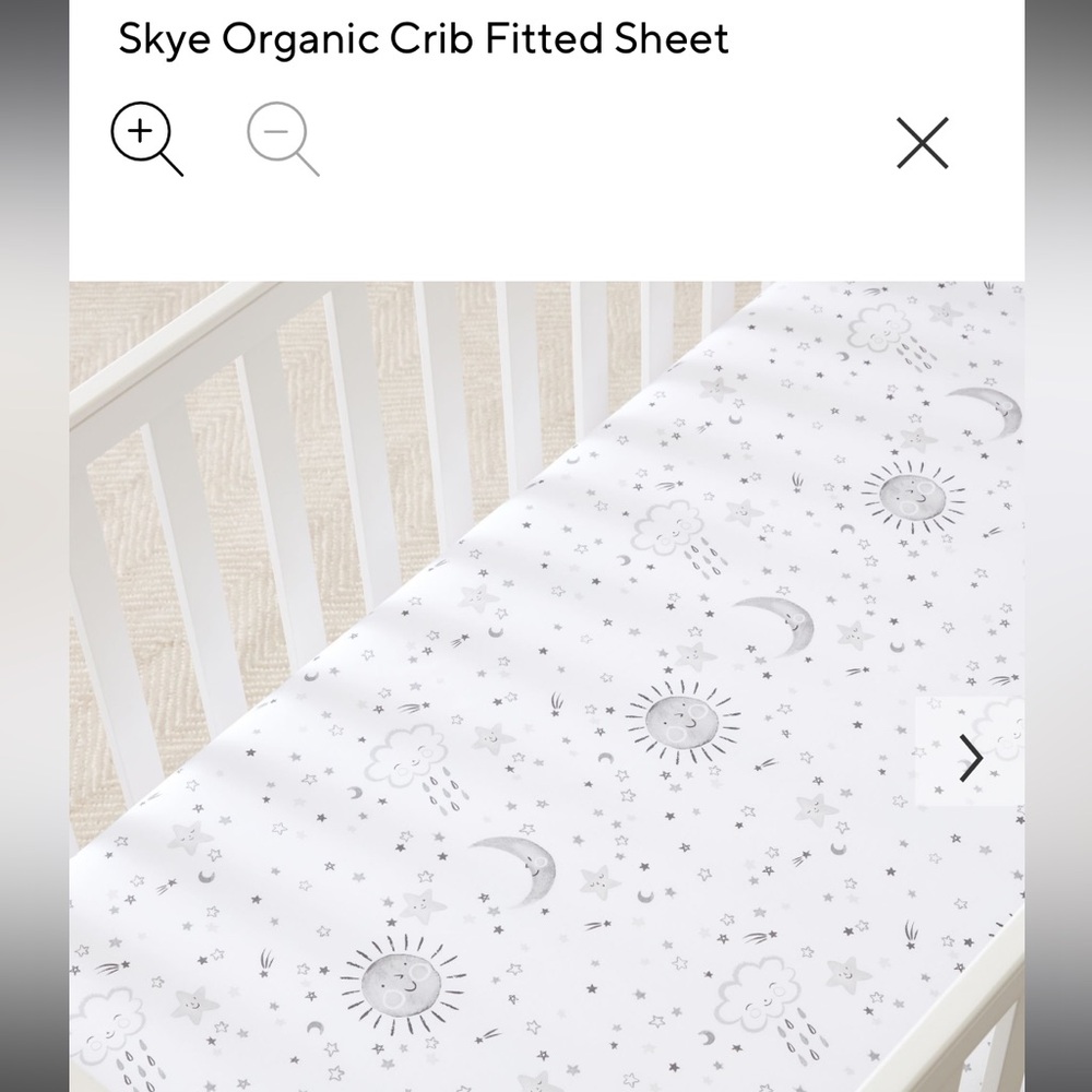 Skye Crib Sheet